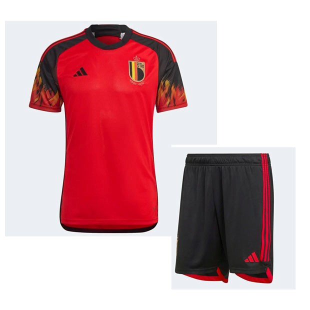 Maillot Belgique Domicile Enfant 2022-23